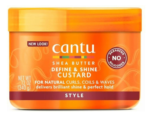 Cantu Shea Butter For Natural Hair Define & Shine Custard,