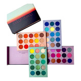 Paleta De Sombras Maquillaje Color Board 60 Tonos Sombra Multicolor