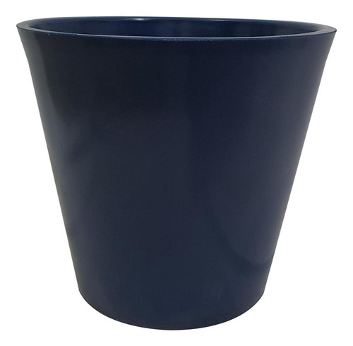 Vaso De Polietileno 50x58 Decorativo Para Plantas E Flores Cor Azul