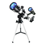 70mm Reflector Astronómico Telescopio Conjunto Buscador De