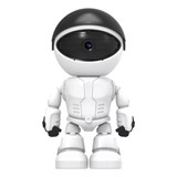 Robô Câmera Ip Segurança Wifi Sem Fio Full Hd 1080p