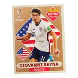 Giovanni Reyna - Figurinha Extra Bronze - Copa Do Mundo 2022