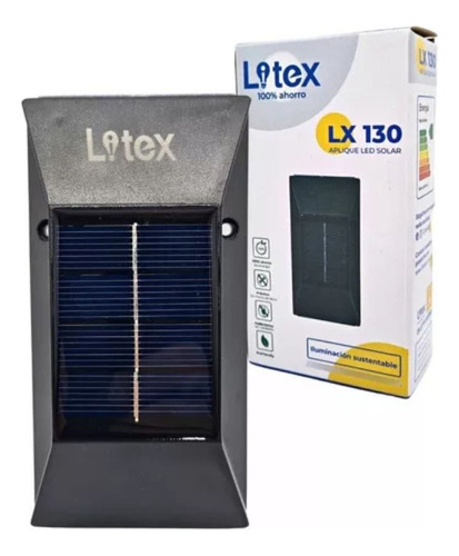 Aplique Led Solar 2w 3000k Litex