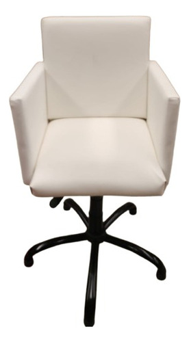 Sillon De Corte Peluqueria Barberia Base Negra Kit X 2