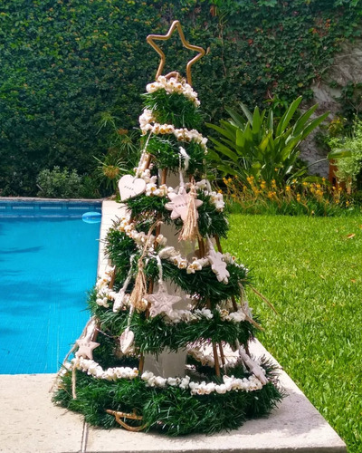 Arbol De Navidad Moderno En Hierro De 1.60 Mts De Alto