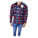 Camisa Leñadora Hombre Con Chiporro Talla Normal