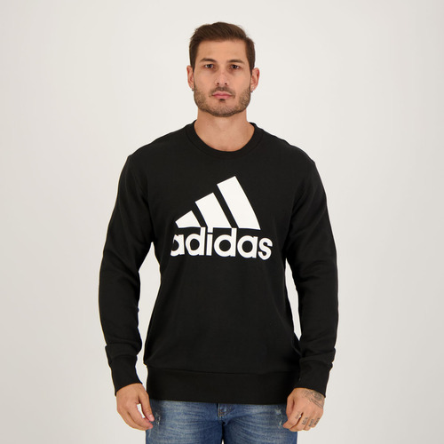 Moletom adidas Logo Preto