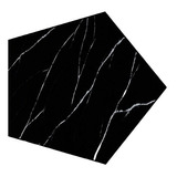 Cubierta Cuarzo Negro Marquina 1,5m X 60cm-excelente Calidad