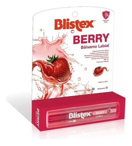 Blistex Bálsamo Labial Berry 4,25grs