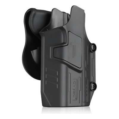 Holster Funda Universal Marca Cytac Compatible Con Lampara Diestro Negro | Meses sin interés