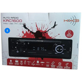 Auto Radio 1 Din Kx3 Mp3/usb/fm/sd Bluetooth Krc1600