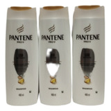 Pantene Shampoo Liso Extremo Pack Con 3 Piezas De 400 Ml C/u