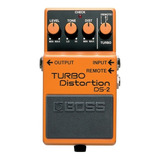 Ds-2 Boss Pedal Turbo Distorsión Tono Clásico Con Modo Turbo