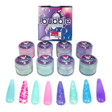 Colección De Acrílicos Bubble 8pz. Fantasy Nails 