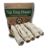 Top Dog Chews Rollos De Mejillas De Ternera De 9 A 11 Pulgad