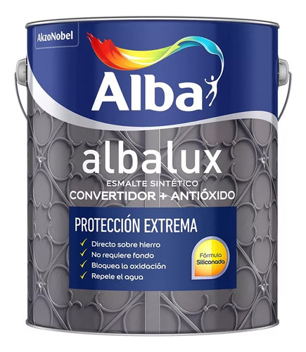 Albalux Forja Esmalte Sintetico X 1 L Pintu Don Luis Mdp