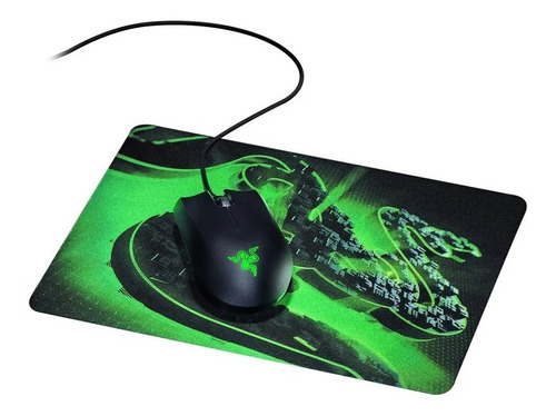 Mouse Razer  Abyssus Lite + Goliathus Control Fissure Preto