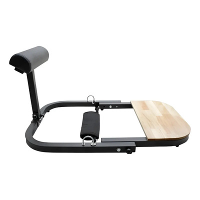 Banco Hip Thrust Portátil Con 2 Ligas De Tensión Plegable Color Negro | Envío gratis