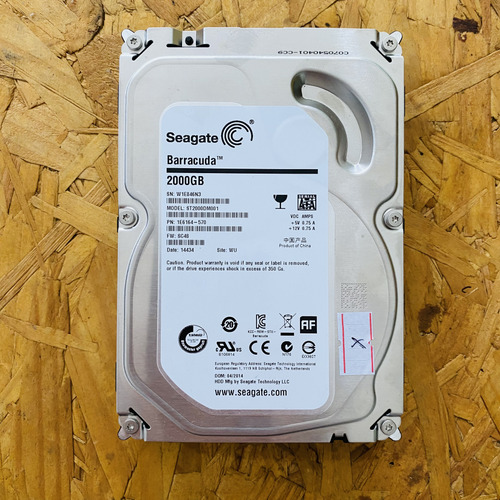 Hd Seagate Barracuda St2000dm001 2tb C/ Defeito E Placa Ok