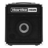 Amplificador Hartke Hd Series Hd25 Para Bajo De 25w Color Negro 220v - 240v