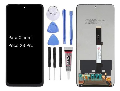 1 Para Xiaomi Poco X3 Pro M2102j20sg Pantalla Lcd Táctil