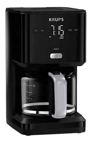 Cafetera 12 Tazas 1.25 L Programable 24 Hr Krups Km6008mx