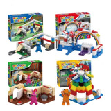 Juguete Muñecos Rainbow Friends X4 Cajas Regalo Niño Detalle