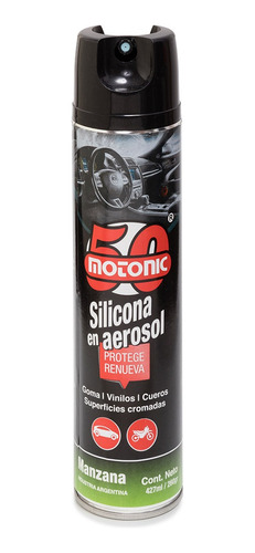 Silicona Aerosol Perfume Automotor Vainilla 260g Motonic X12