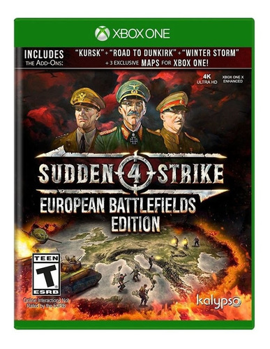 Jogo Sudden 4 Strike Edición European Battlefields Para Xbox One