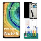 Para Xiaomi Redmi Note 9 Pantalla Táctil Lcd Con Marco