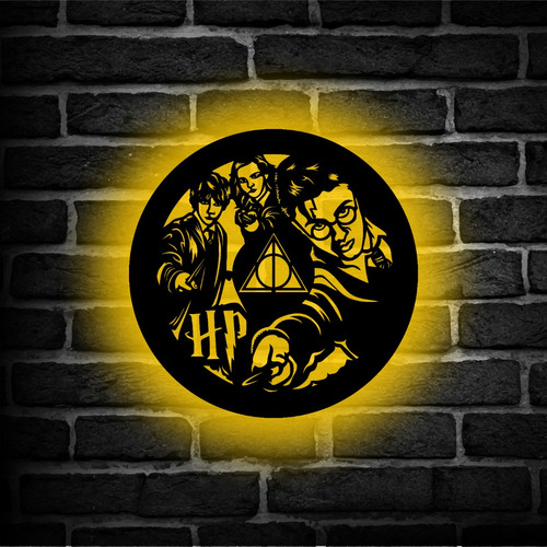 Velador Pared Harry Potter Led Digitalfibro_neonled