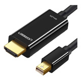 Cabo Mini Displayport Ugreen P/hdmi Macho 4k 3 M Preto