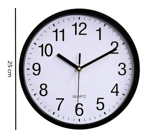 Reloj De Pared Moderno Minimalista Grande Clásico Quartz