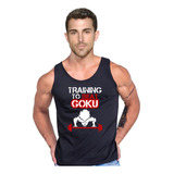 Polera Entrenando Anime Manga Musculosa Tank Gym