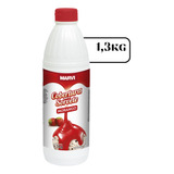 Cobertura Para Sorvete Doces Drinks Marvi 1,3kg Morango