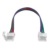 Conector Tira Led Rgb 5050 Doble 4 Pines Pack 20 Unidades