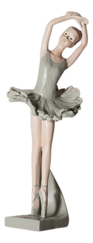 Elegante Estatuilla Bailarina De Ballet Decoración De .