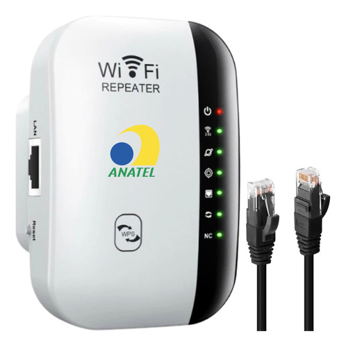 Repetidor De Wi-fi 2.4ghz Sem Fio Anatel Knup Kp-3007