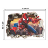 Vinil Decorativo Sticker Adhesivo Infantil De Spiderman