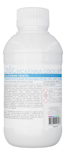 Glicerina Vegetal Usp Lt - L a $26505