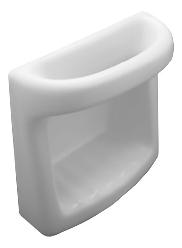 Jabonera Baño Embutir C/agarradera Ferrum Clásico Bco Abs3c Color Blanco