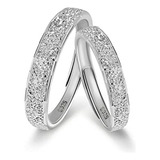 Anillos De Pareja Meissa De Plata Esterlina 925 - Compatible