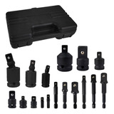 Socket And Impact Wrench Adapter Kit 17 Pcs