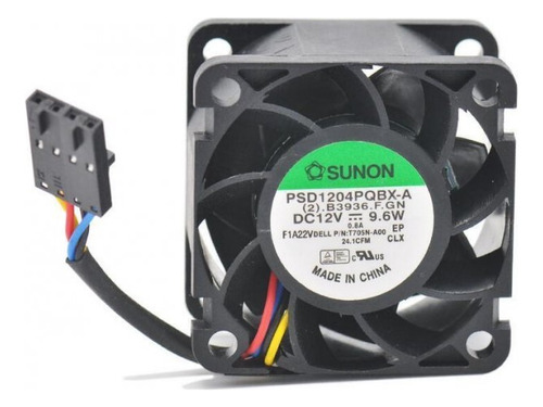 Mini Cooler Fan Oyt9rk Dell R210 Ii - Semi Novo