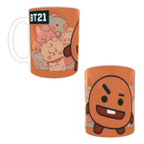 Taza Con Caja Nueva Bts Sanrio Stitch Jack Emily Victor Bt21