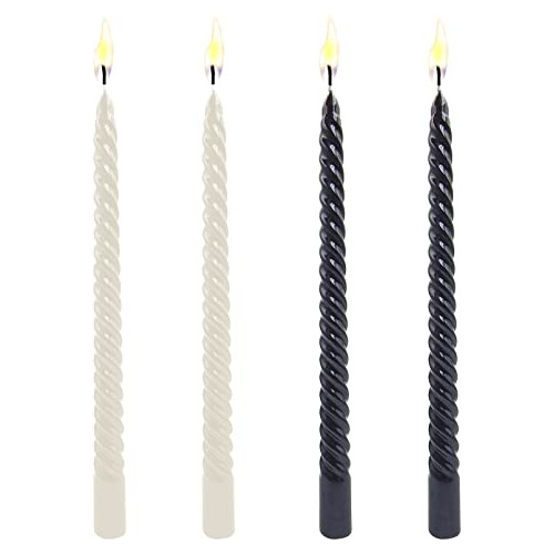 4 Pcs Velas Espiral Torsionadas, Velas Largas Espiral T...