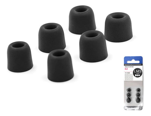 Kz Almohadillas Ear Tips 3 Pares En S M L Originales Foam - Representante Oficial Kz