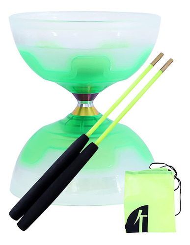 Erencook Juego De Yoyo Chino Diabolo - Rodamientos Triples D