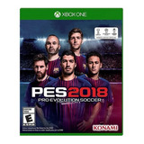 Pes 2018 Xbox One Nuevo Fisico Pro Evolution Soccer 2018