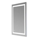 Espejos Con Luz Led Sistema Touch Dimer C113 Baño 40x50cm